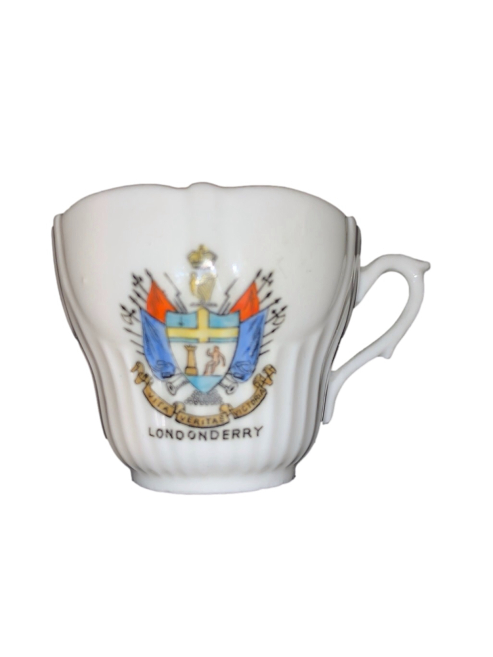 Unbranded White Gold Londonderry Souvenir Mug One Size